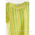 2 layers in stripes short sleeve pullover